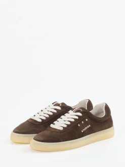 Copenhagen – Sneaker aus Veloursleder braun