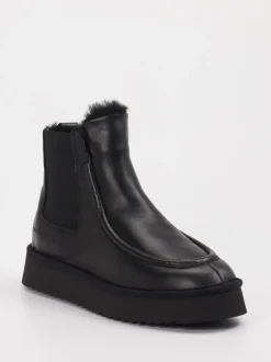 Copenhagen – Stiefeletten aus Leder in Schwarz