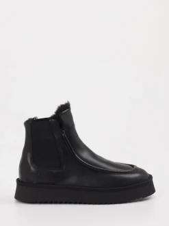 Copenhagen – Stiefeletten aus Leder in Schwarz