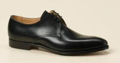 Crockett & Jones – Derby-Schuhe aus Kalbleder schwarz