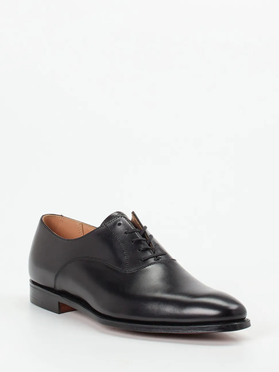 Crockett & Jones – Oxford aus Kalbleder Schwarz