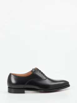 Crockett & Jones – Oxford aus Kalbleder Schwarz