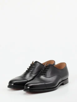 Crockett & Jones – Oxford-Schuhe aus Kalbleder Schwarz