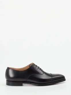 Crockett & Jones – Oxford-Schuhe aus Kalbleder Schwarz