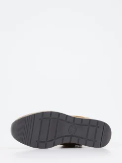 Cypres Soft – Keilstiefelette aus Veloursleder cognac