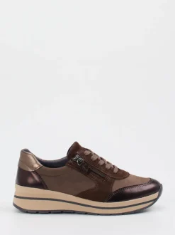 Cypres Soft – Komfort-Sneaker aus Nubukleder braun