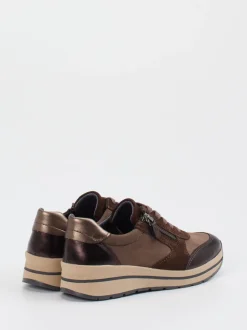 Cypres Soft – Komfort-Sneaker aus Nubukleder braun