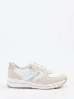 Cypres Soft – Komfort-Sneaker aus Leder in Beige