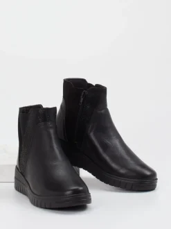 Cypres Soft – Stiefeletten aus Kalbleder Schwarz