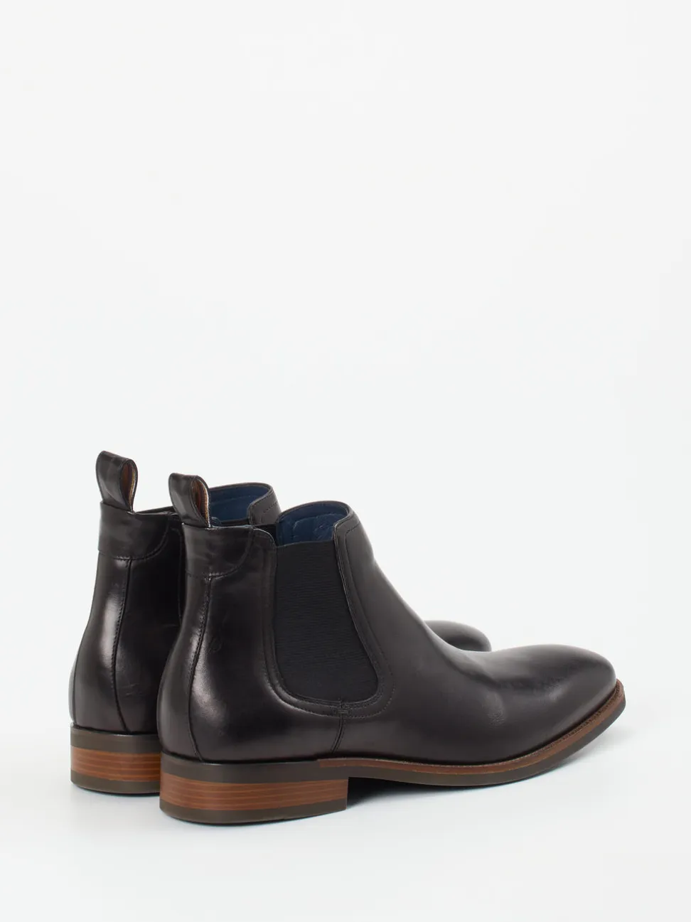 Daniel Kenneth – Chelsea Boots aus Fettleder Schwarz