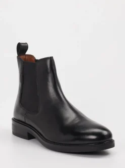 Daniel Kenneth – Chelsea Boots aus Leder schwarz