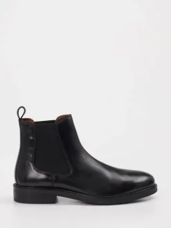 Daniel Kenneth – Chelsea Boots aus Leder schwarz