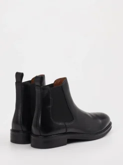 Daniel Kenneth – Chelsea Boots aus Leder schwarz