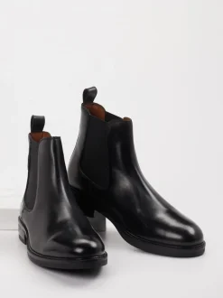 Daniel Kenneth – Chelsea Boots aus Leder schwarz