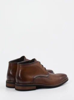 Daniel Kenneth – Desert Boot aus geprägtem Leder braun