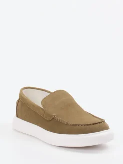 Daniel Kenneth – Slipper aus Lammleder sandbraun