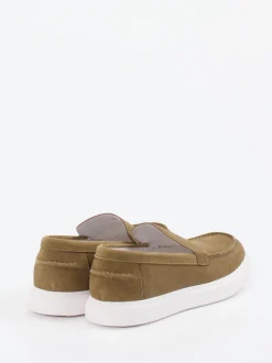 Daniel Kenneth – Slipper aus Lammleder sandbraun