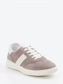 Daniel Kenneth – Sneaker aus Veloursleder taupe