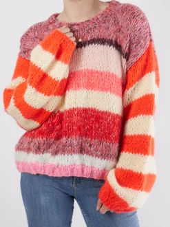 DawnxDare – Strickpullover aus Textil in Orange