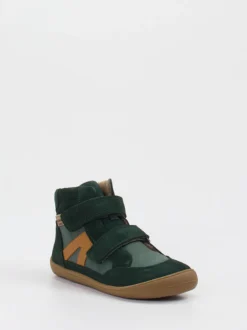 develab – Kinder-Halbschuh aus Veloursleder grün
