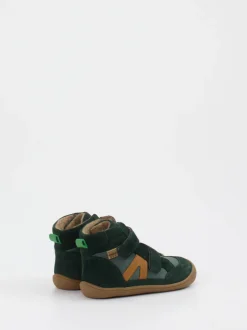 develab – Kinder-Halbschuh aus Veloursleder grün