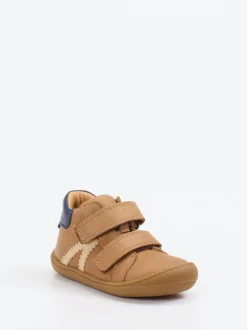 develab – Lauflernschuhe aus Leder Hellbraun