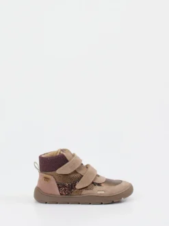 develab – Mid-Cut Sneaker aus Veloursleder braun