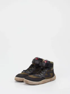develab – Outdoor-Boots aus Veloursleder grün