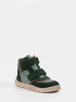 develab – Winter-Sneaker aus Kalbleder tannengrün