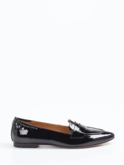 Di Lauro – Loafer aus Lackleder schwarz glänzend