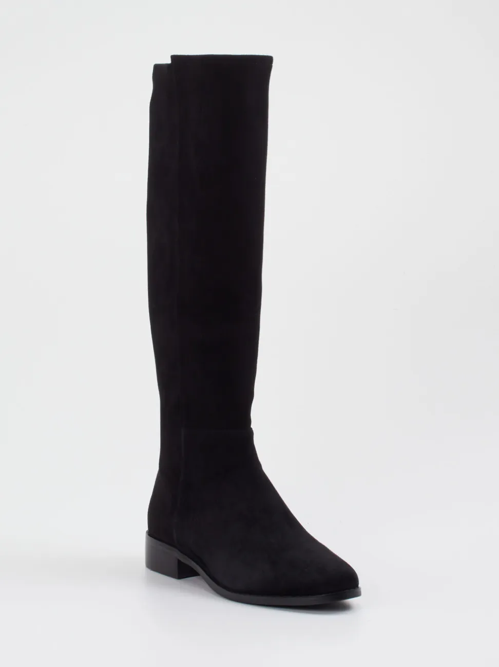 Di Lauro – Stiefel aus Veloursleder schwarz
