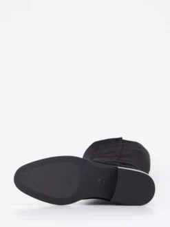 Di Lauro – Stiefel aus Veloursleder schwarz