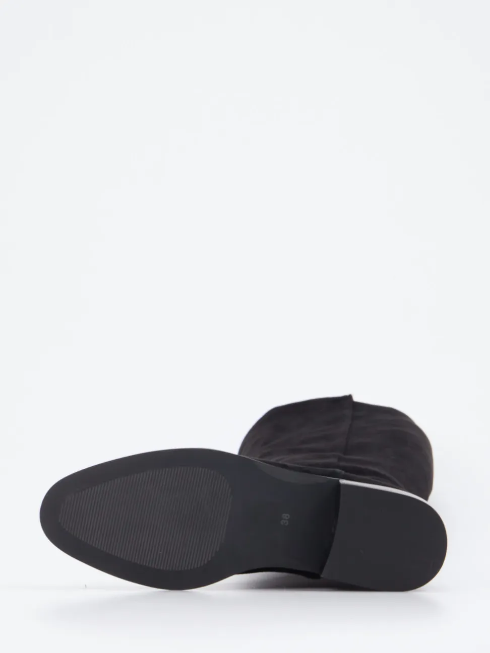 Di Lauro – Stiefel aus Veloursleder schwarz