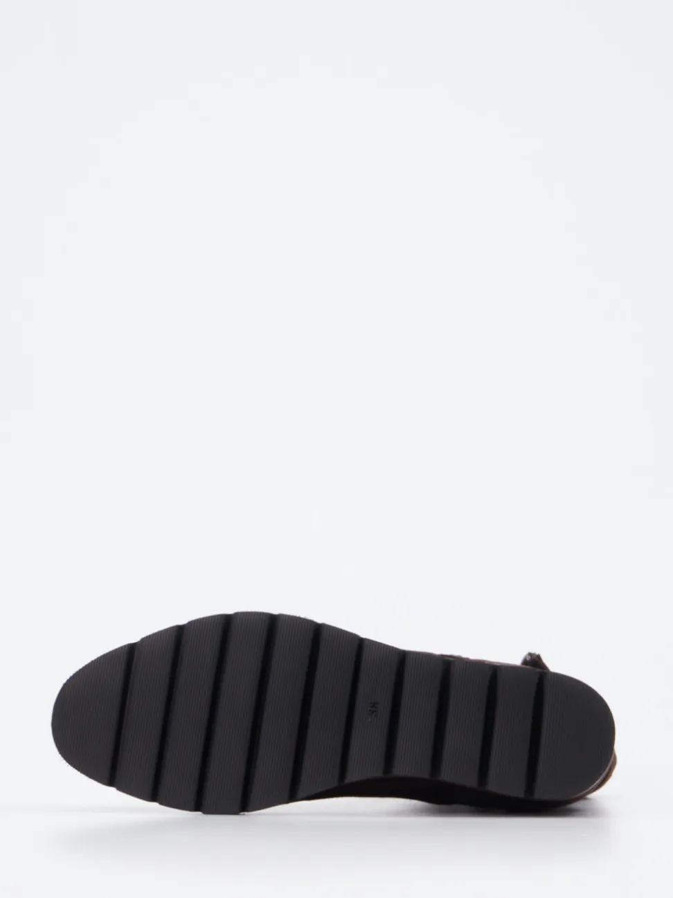 Di Lauro – Stiefeletten aus Veloursleder Dunkelbraun