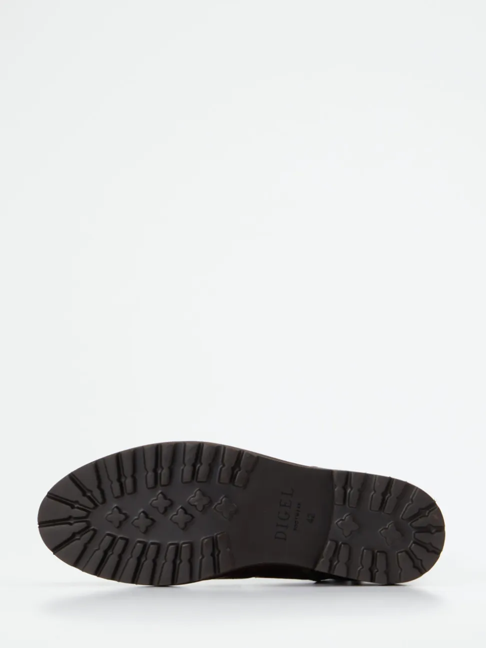 Digel – Brogue-Boots aus Kalbleder dunkelbraun