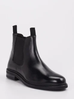 Digel – Chelsea Boots aus Kalbleder Schwarz