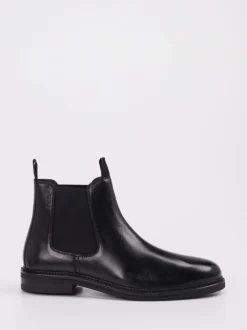 Digel – Chelsea Boots aus Kalbleder Schwarz