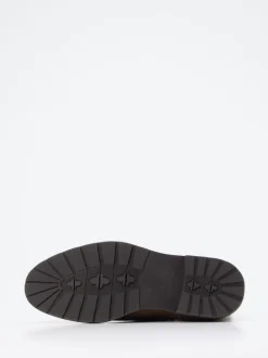 Digel – Chelsea Boots aus Veloursleder braun