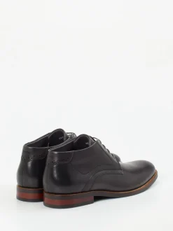 Digel – Derby Boots aus Kalbleder in Grau