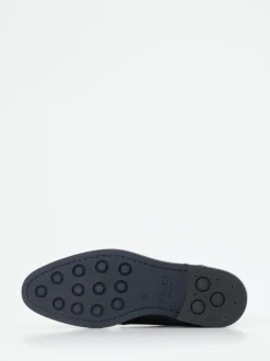 Digel – Derby Boots aus Kalbleder in Grau