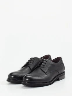 Digel – Derby-Schnürschuh aus Kalbleder Schwarz