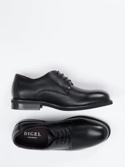 Digel – Derby-Schnürschuh aus Kalbleder Schwarz