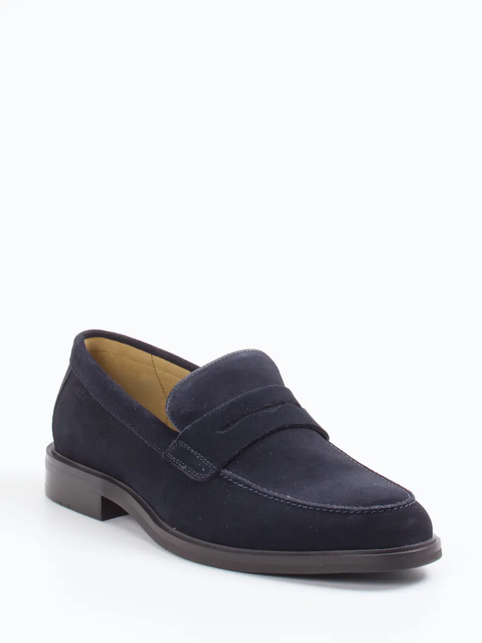 Digel – Loafer aus Veloursleder Dunkelblau