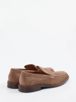 Digel – Loafer aus Veloursleder sandbeige