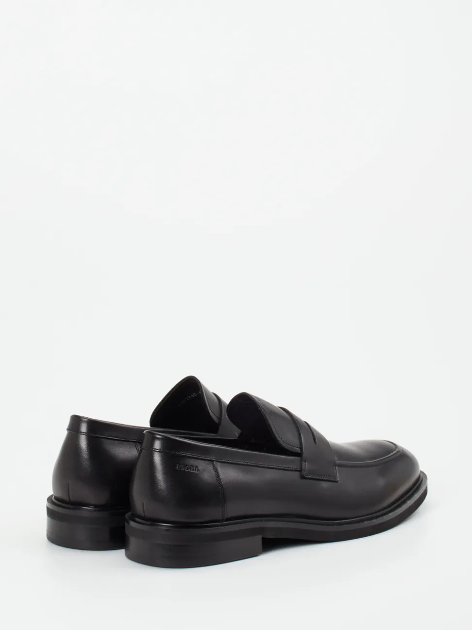 Digel – Penny Loafer aus Kalbleder schwarz