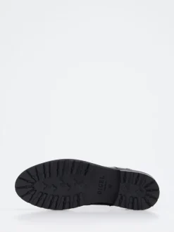 Digel – Schnürboots aus Leder in Schwarz