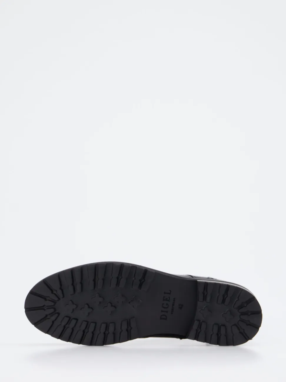Digel – Schnürboots aus Leder in Schwarz
