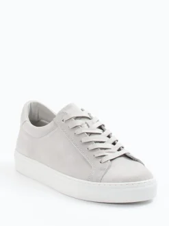 Digel – Sneaker aus Veloursleder in Grau