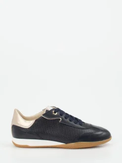 DL Sport – Sneaker aus Kalbleder Dunkelblau