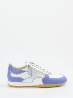 DL Sport – Sneaker aus Kalbleder in Lavendelblau